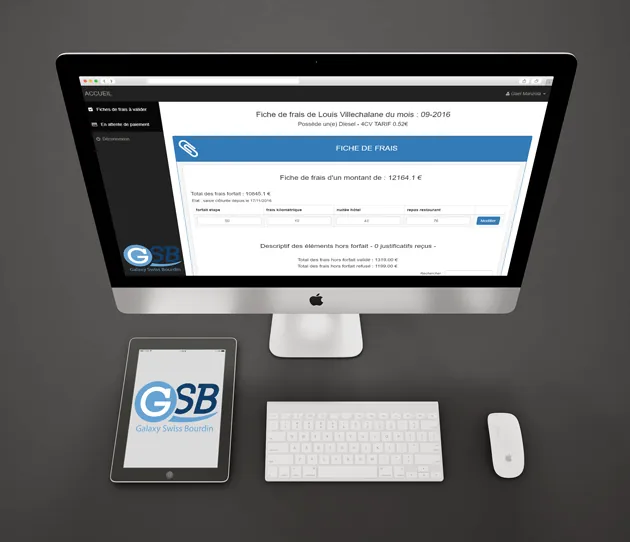 Application GSB de gestion des frais